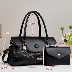 Conjunto de Bolsos de Moda de Alta Calidad para Mujer, 2 en 1, Bolsos de Hombro de Alta Calidad, Bolsos de Mano de Lujo para Mujer - Product Image 3