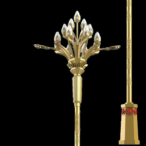 Louis Hengsheng Magnolia Street Light 20W Eight Fork Nine Fire Large Landscape <b>Lamp</b> For Municipal Engineering And Residential - Product Image 1