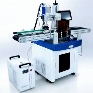 Máquina de Marcado Láser UV de Velocidad Ajustable para Carcasas de Bombillas, con Transportador Automático, Marcado Lateral de Logotipos/Nombres, Personalización de Fábrica - Product Image 1
