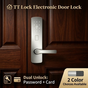 ระบบล็อคประตูอัจฉริยะ TTlock รุ่น V603-TT-D6B-5 สีดำ/เงิน สำหรับบ้าน  ป้องกันการโจรกรรมขั้นสูง  แข็งแรงทนทาน - Product Image 5