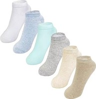 Chaussettes basses en coton pour femmes avec logo personnalisé, motif lettres, respirantes, écologiques, pour un usage quotidien en été, douces, couleurs personnalisées
