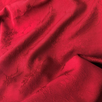 Tissu de rayonne Jacquard de fleur de glycine chinoise de RTS pour Hanfu
