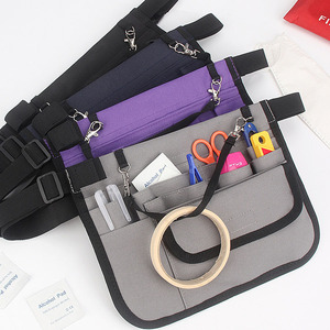 Bolsa médica para la cintura, bolsa de tela Oxford para almacenamiento de herramientas, portátil, multifuncional, con correa para la cintura, para enfermeras y personal - Product Image 2