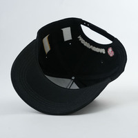 Gorra de béisbol ajustable Gorra de béisbol de dos tonos Lisa Sombrero deportivo de 5 paneles Gorra de béisbol con letras bordadas en 3D