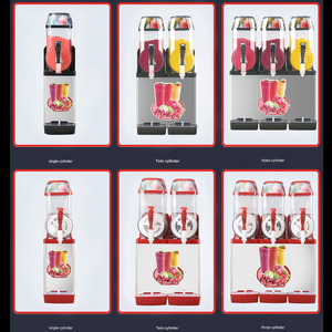 Máquina de Bebidas Congeladas de Alta Capacidad de 24L con Doble Tanque, Interruptor Independiente y Control Separado para Cada Tanque - Product Image 3