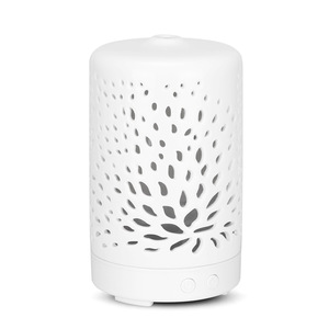 Creative Ceramic Aroma <b>Diffuser</b> 100Ml Ultrasonic Essential <b>Oil</b> Humidifier With Led Light For Home Office Use - Product Image 5