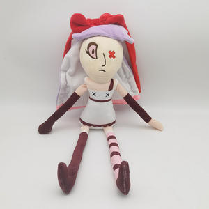 Peluche de Hotel Hazbin de 20-30cm, figura de Alastor <span class=keywords><strong>Charlie</strong></span>, muñeco de Anime, muñeco relleno de dibujos animados - Product Image 5