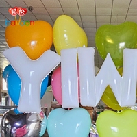 Ballon géant personnalisé en nylon de 2 m (60 pouces) avec nom de ville, pour hélium, idéal pour mariage, anniversaire, décoration extérieure - Yiwu
