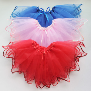 Faldas Tutú de Lentejuelas de Nuevo Diseño, 3 <span class=keywords><strong>Capas</strong></span>, para Fiestas de Bebés, Tutús de Lentejuelas para Niñas - Product Image 1