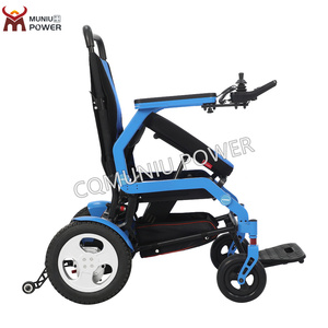 Dual Battery Electric Assisted <strong>Stand</strong> Motorized <strong>Wheelchair</strong> for Disabled All-Terrain Remote Rehabilitation Therapy Supplies - Product Image 3