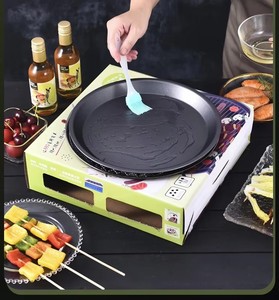 Barbecue au charbon de bois pliable et réglable moderne pour l'extérieur avec allumage automatique, portable, en fer, multifonctionnel et écologique pour le camping - Product Image 3