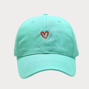 New Design Snapback Trucker <b>Hats</b> Heart Embroidery Women Unisex Adjustable Baseball Cap <b>for</b> Men Unstructured - Product Image 3