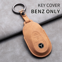 Pour les marchés transfrontaliers, Coque de clé pour Mercedes-Benz, compatible avec les classes C/E/S (C260, E300, S350, GLC260), Vente en gros d'usine en stock