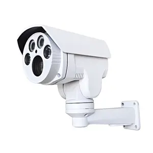 Kamera Peluru HD 5MP, Kamera IP Wifi PTZ 5X 10X Perbesaran Optik Nirkabel IR 50M Penglihatan Malam CCTV Kamera Pengawasan Luar Ruangan Camhi