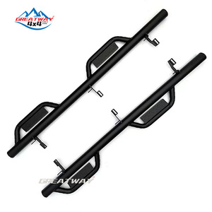 Marchepieds latéraux en fer pour Toyota Tacoma/Tundra <span class=keywords><strong>Double</strong></span> <span class=keywords><strong>Cab</strong></span> pour <span class=keywords><strong>Dodge</strong></span> pour Ram 1500 pour Ford F150 Pièces automobiles - Product Image 2