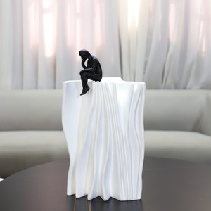 Tối giản trừu tượng Zen nghệ thuật trang trí Thiền ngồi tư thế cuốn sách văn phòng nhà nâng cao hiên trang trí nghệ thuật - Product Image 5