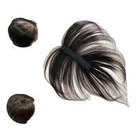 Perruque Lace Topper en cheveux indiens Remy en gros, sans clips ni épingles, densité 100% avec pièce supérieure