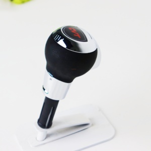 หัวเกียร์รถยนต์อัตโนมัติ YISONG หนังแท้ ไมโครไฟเบอร์ ชุบโครเมียม สำหรับ <span class=keywords><strong>Audi</strong></span> Q3/Q5 VW Golf/CC รุ่น DSG ใช้ได้กับรถยนต์ทั่วไป - Product Image 3