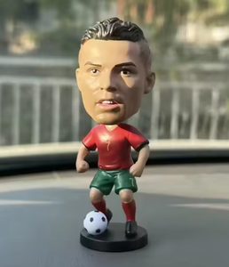 Personalizado resina fútbol <span class=keywords><strong>Messi</strong></span> Bobble Head salpicadero fútbol bobblehead muñecas para coche - Product Image 6