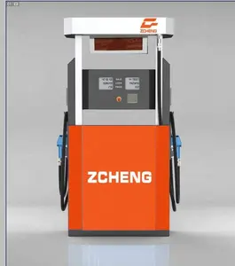 Dispensador de combustible marca ZCHENG boquilla única para estación de llenado