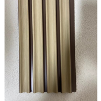 Panneaux muraux de décoration intérieure de luxe PS Panneau mural cannelé en polystyrène matière plastique Panneaux muraux de design intérieur