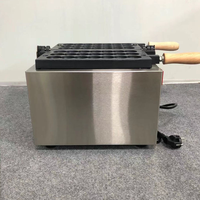 Bulle électrique takoyaki cône maker machine gaufres boule moule de cuisson et brochette gaufrier pour la boulangerie