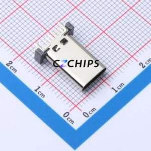 MC-330ZC-H150 USB Connector Through hole Component (THT) Connector Type-C USB 3.1 Female Through Hole - Product Image 1