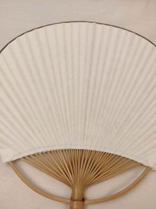 พัดกระดาษแบบกำหนดเองขนาด 24 ซม. พร้อมปลอกกระดาษ พัดมือทรงกลมแบบวินเทจ สำหรับเป็นของขวัญ - Product Image 6