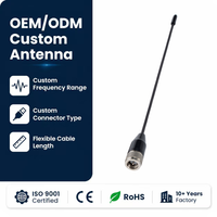 Antenne mini fouet S Ma Connector 433 MHz LoRa 2,4 GHz 5 dBi polarisation verticale 10 W RF pour module IoT et talkie-walkie