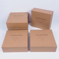 Boîte de bouteille de parfum de luxe imprimée sur mesure, boîte de parfum en papier Kraft
