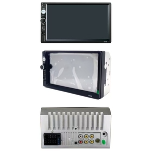 เครื่องเล่น MP5 ในรถยนต์แบบยูนิเวอร์แซล ขนาด 7 นิ้ว แบบ Double Din รองรับ Mirror Link, USB, การ์ด TF, บลูทูธ, วิทยุ FM - Product Image 2