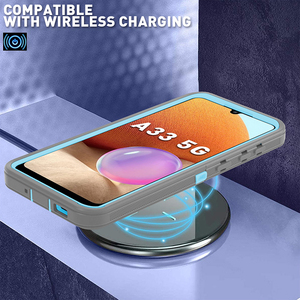 Funda Protectora para Teléfono Defender, Resistente a Impactos, TPU Suave + PC Rígido, para Samsung Galaxy A33 - Product Image 6