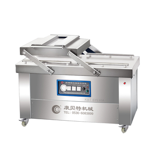 Bán tự động thịt thực phẩm nhựa Túi gạch nhiệt niêm phong bơm đôi buồng chân không niêm phong máy đóng gói - Product Image 1