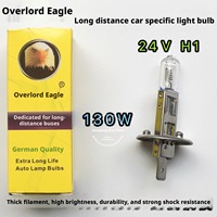 Ampoules de phare haute luminosité 24V pour voitures et camions : H1, H3, H4, H7, lampe de camion 130W, ampoule halogène 24V haute luminosité longue durée de vie