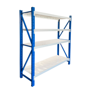 Hot Sale Epoxy Coated Industrial <b>Racks</b>, Custom Made, Easy Install, Adjustable Layers Heavy Duty Storage Shelving - Product Image 1