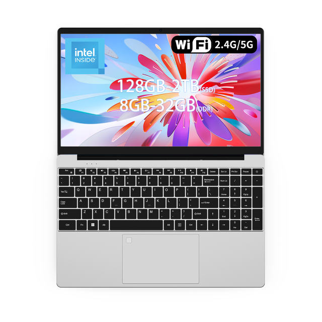 15.6" IPS Student Laptop DDR4 SSD 8GB RAM Win 11 English Keyboard Quad Core 1.7GHz 60Hz UHD Integrated Graphics