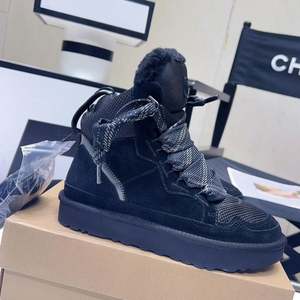 Botas de nieve de plataforma Tazz Tasman Lowmel Sand Trainer para mujer, botines de piel de oveja para hombre y mujer, calzado de invierno australiano - Product Image 3