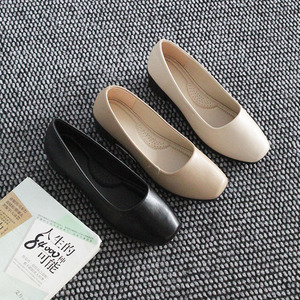 Chaussures plates à bout carré pour femmes Anngele, à enfiler, talon bas, décontractées, confortables, mocassins d'été pour femmes - Product Image 1