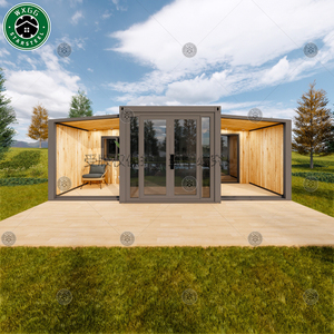 Casa Contenedor Prefabricada Expandible de 40 Pies, Casa Pequeña Prefabricada de Acero Ligero Plegable, Villa Modular Plegable - Product Image 3