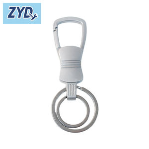 안전 잠금식 랍스터 클립 열쇠고리 두꺼운 금속 열쇠고리 호텔 키 카드용 신뢰할 수 있는 열쇠고리 - Product Image 2