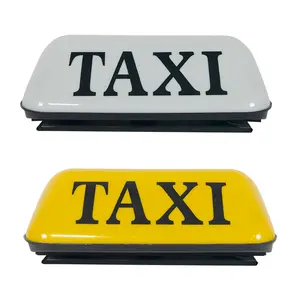 Magnetic car  taxi roof lamp taxi light box yellow autoperks tx1002 led taxi light 1 years halogen universal