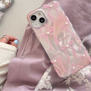 Custodia per telefono alla moda con fiocco carino per ragazze, per 17promax 1615 14 <span class=keywords><strong>13</strong></span> 12 11, all'ingrosso, estetica, per ragazze e donne - Product Image 5