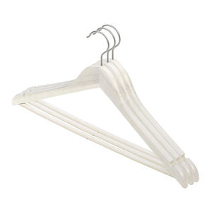 3 Appendiabiti in Legno Chiaro - Product Image 1