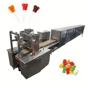 Bonbon Small Scale Candy Ball Former Ball Lollipop Forming Machine Make Machine Candy Depositing Production Line Air Compressor