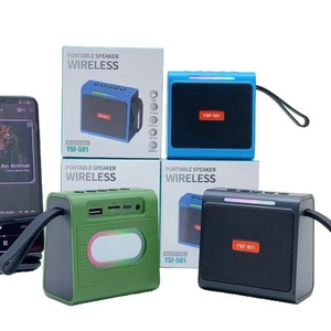 YSF-501 Portable for Blue Tooth <b>Speaker</b> RGB <b>LED</b> Cheap Outdoor Wireless <b>Speaker</b> for Mobile Phone Home Theatre TF USB Function - Product Image 2