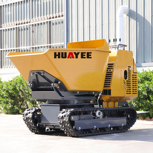 Mini-dumper chenillé automatique portable robuste de Chine, 0,5 tonne, 4x4, haute efficacité, vente en gros, facile à utiliser - Product Image 5