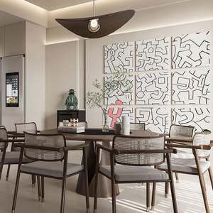 Meubles de villa et d'appartement en bois au design moderne personnalisé pour le salon - Product Image 4