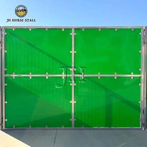 Panneaux d'écurie <span class=keywords><strong>pour</strong></span> <span class=keywords><strong>chevaux</strong></span> <span class=keywords><strong>en</strong></span> HDPE de Chine, exportables, faciles à installer et durables, couleur personnalisable, écurie portable - Product Image 5