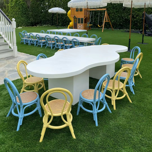 Silla Infantil de Ratán Hecha a Mano, Moderna, de Mimbre Natural, Segura para Niños, Decoración para Fiestas de Cumpleaños al Aire Libre, Muebles Infantiles - Product Image 1