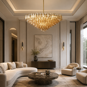 Lámpara <span class=keywords><strong>de</strong></span> <span class=keywords><strong>Techo</strong></span> Colgante <span class=keywords><strong>de</strong></span> Latón con Cristal Ahumado, Iluminación Decorativa <span class=keywords><strong>de</strong></span> Lujo para Sala <span class=keywords><strong>de</strong></span> Estar, Lámparas <span class=keywords><strong>de</strong></span> <span class=keywords><strong>Techo</strong></span> Modernas para el Hogar, Lámpara <span class=keywords><strong>de</strong></span> Araña para Vestíbulo - Product Image 3